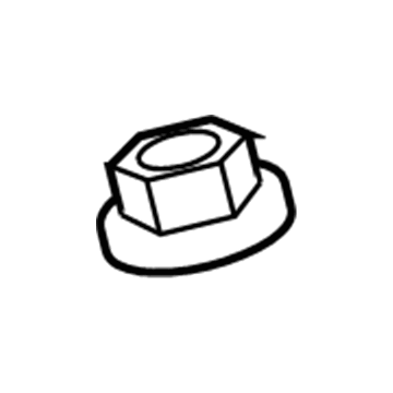 Scion 76924-02010 Rocker Molding Retainer Clip