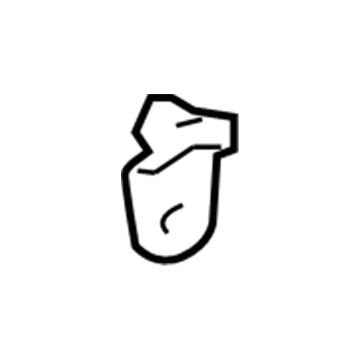 65778-04010 Toyota Check Strap Stopper Illustration 1 of 1