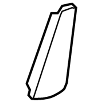 67488-0C010 Toyota Trim Cover, Driver Side Illustration 1 of 1