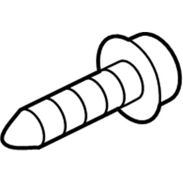 Toyota 90167-50063 Upper Retainer Bolt