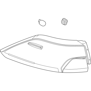 Toyota 81550-0A160 Tail Lamp