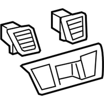 Toyota 55670-0E051-C0 Air Outlet