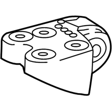 Toyota 12364-0T030 Rear Mount Bracket