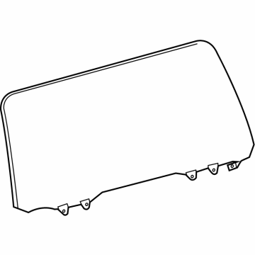 Toyota 68150-35470 Lift Gate Glass