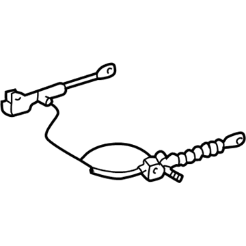 72520-AA010 Toyota Recline Adjuster, Driver Side Illustration 1 of 1