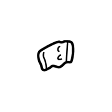 71831-AA010 Toyota Hinge Cover, Passenger Side Illustration 1 of 1