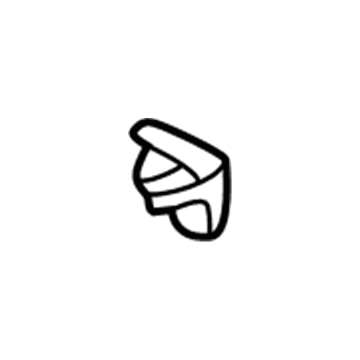 72157-33020-B2 Toyota Cover, Seat Track Bracket Illustration 1 of 1