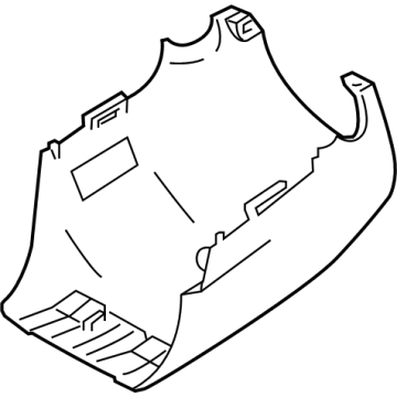 Toyota 45287-0E150-C0 Lower Column Cover