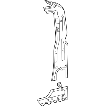Toyota 61703-04061 Inner Panel