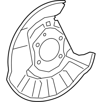 Toyota 47803-06010 Backing Plate