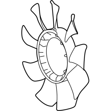 Toyota 16361-F4010 Fan Blade