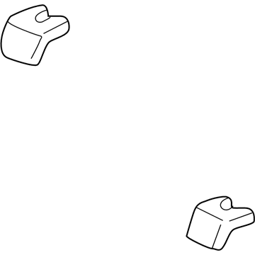 72137-0C010 Toyota Track End Cover, Front Outer Illustration 1 of 1