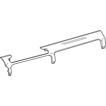 Toyota 55435-35020-B0 Finish Panel