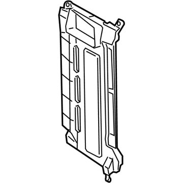 88891-52100 Toyota Air Baffle, Front Illustration 1 of 1