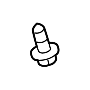 Toyota 63317-08030 MAP Lamp Assembly Screw