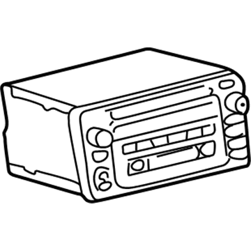 86120-2B690 Toyota Radio Illustration 1 of 1