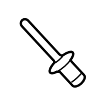 Toyota 90269-A0006 Front Guide Rivet