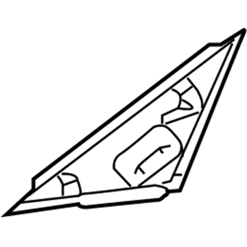 Toyota 67496-06020 Corner Molding