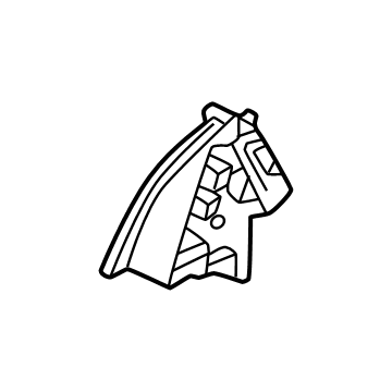 Toyota 61768-30030 Reinforcement Bracket