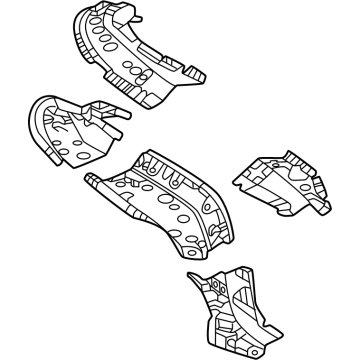 Toyota 61703-30430 Reinforcement Assembly