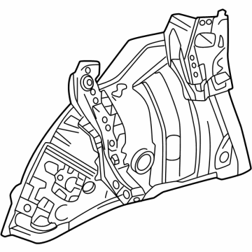 Toyota 61607-30371 Inner Wheelhouse