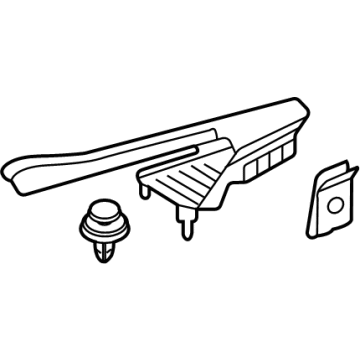 Toyota 72138-0E200 Track End Cover