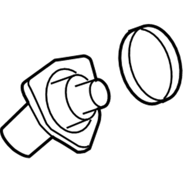 Toyota 16031-0S010 Water Inlet