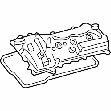 11202-0P012 Toyota Cover Sub-Assembly, Cylinder Head, Driver Side Illustration 1 of 1