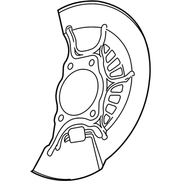 Toyota 47782-06180 Splash Shield