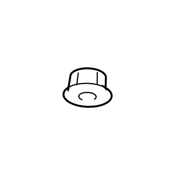 Toyota 90178-A0082 Strut Mount Nut