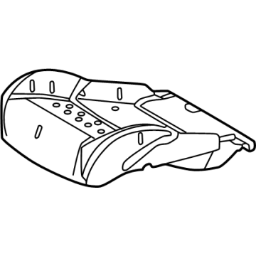 Toyota 71512-AK010 Seat Cushion Pad