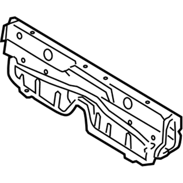 57407-17011 Toyota Crossmember, Center Illustration 1 of 1