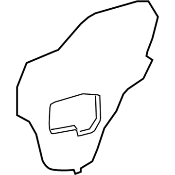 Toyota 67841-0R051 Water Shield