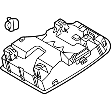 Toyota 63650-0E401-B0 MAP Lamp Assembly