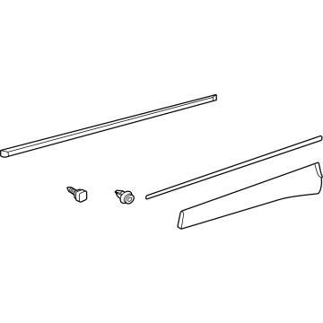Toyota 75075-0E190 Body Side Molding