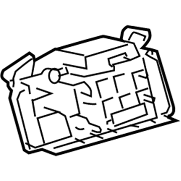 Toyota 55921-48011 Center Display Assembly Retainer