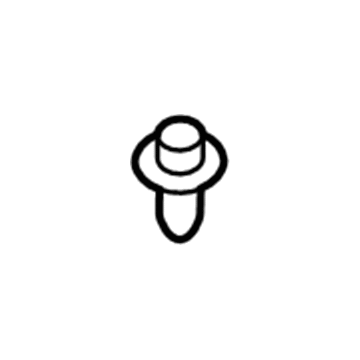 Toyota 90467-A0007 Rear Sill Plate Clip