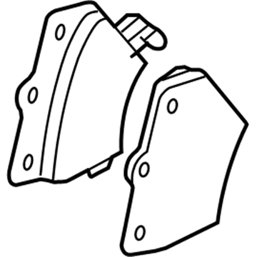 Toyota Matrix Brake Pads - 04466-20090