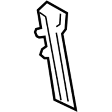 Toyota 73373-0C080 Seat Belt Cover