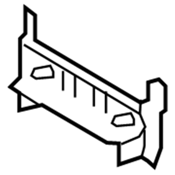 Toyota 72927-0C070-B0 Rear Cover