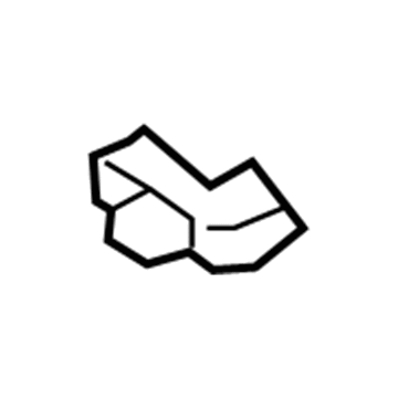 Toyota 73373-0C070 Seat Belt Cover