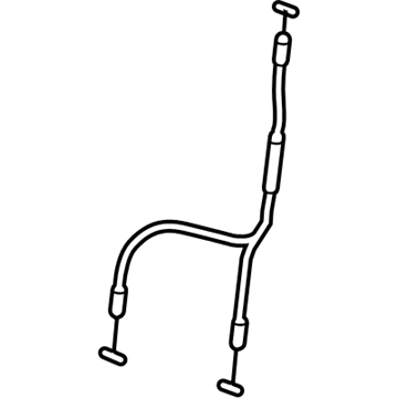 Toyota 72704-0C040 Release Cable