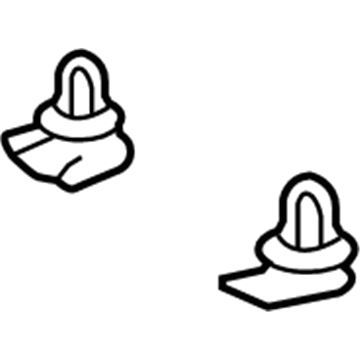 Toyota 90467-10181 Headliner Clip