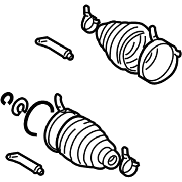 Toyota 04427-60093 Boots