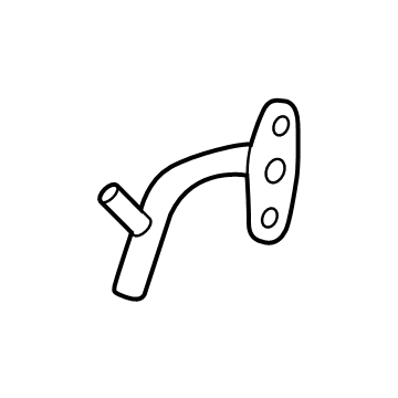 Toyota 16288-F0010 Water Outlet Pipe