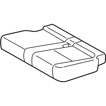 Toyota 71076-0C130-B4 Cushion Cover