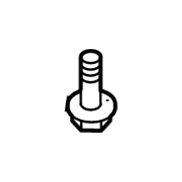 Toyota 90159-60477 Wheelhouse Liner Screw