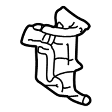 Toyota 69391-0C010 Lock Cover