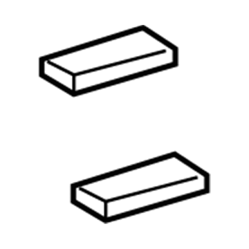 63348-AA010 Toyota Insulator, Front Passenger Side Illustration 1 of 1