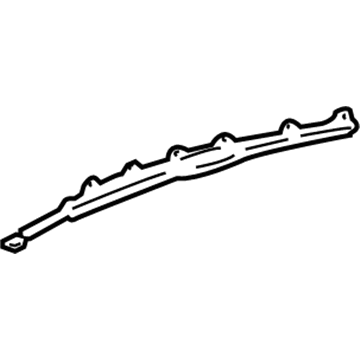 62435-33010 Toyota Pad, Passenger Side Illustration 1 of 1